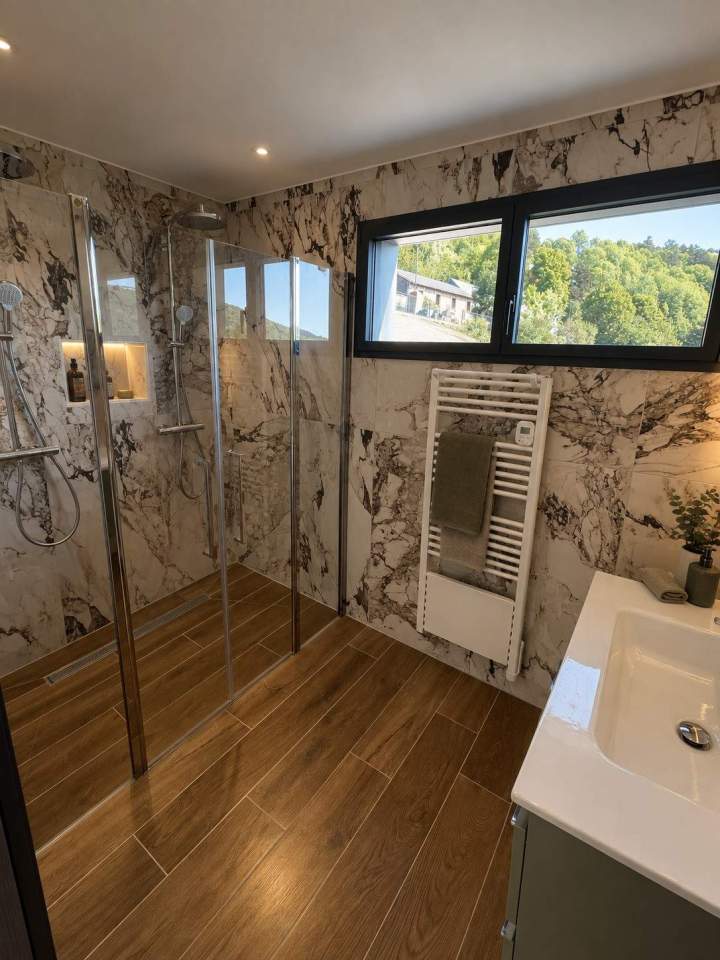 Artisan rénovation salle de bain Royat