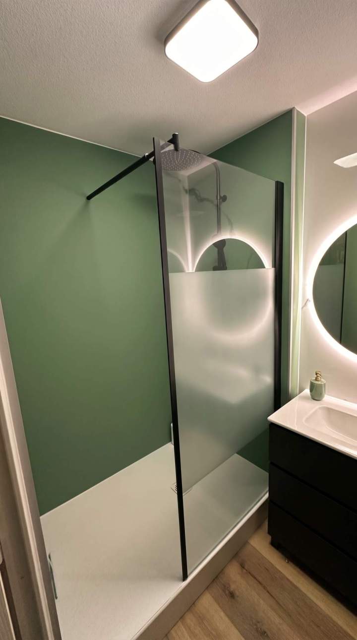 Salle de bains rénovée Clermont-Ferrand